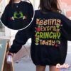 Grinch Tis The Season Christmas Grinchmas Sweatshirt