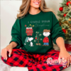 The Grinch Never Really Hated Christmas Sweatshirt