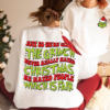 Grinch Whoville University Est 1957 Christmas Sweatshirt