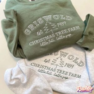 Griswold Tree Farm Embroidered Sweatshirt