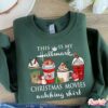 Hallmark Christmas Movie Watching Sweatshirt