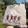 My Day Im Booked Grinch Embroidery Sweatshirt