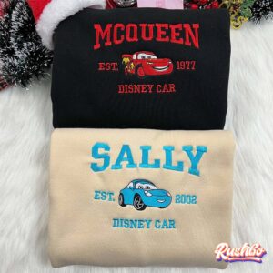 Mc Queen And Sally Disney Couple Christmas Sweatshirt