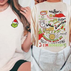 Grinch My Day Xmas Sweatshirt