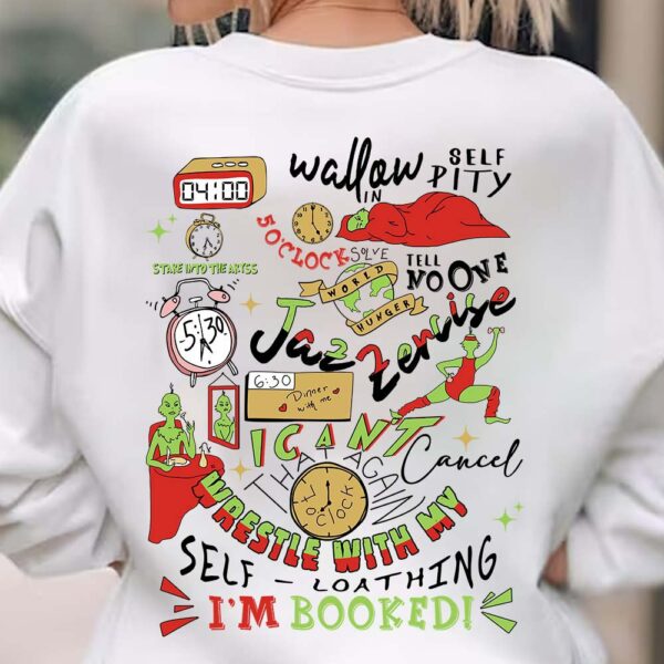 Grinch My Day Xmas Sweatshirt