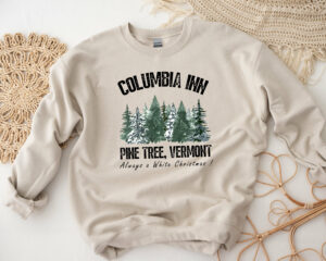 A White Christmas Bing Crosby Columbia Inn Pine Tree Vermont Shirt