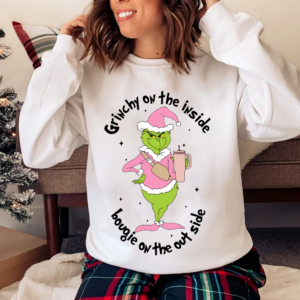 Grinchy On The Inside Bougie On The Outside Grinch Christmas Sweatshirt