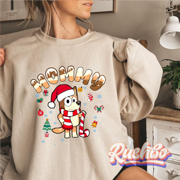 Bluey Christmas Party Family Matching Sweatshirt