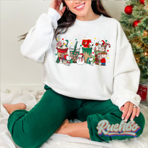 Peanuts Snoopy and Charlie Christmas Sweatshirt