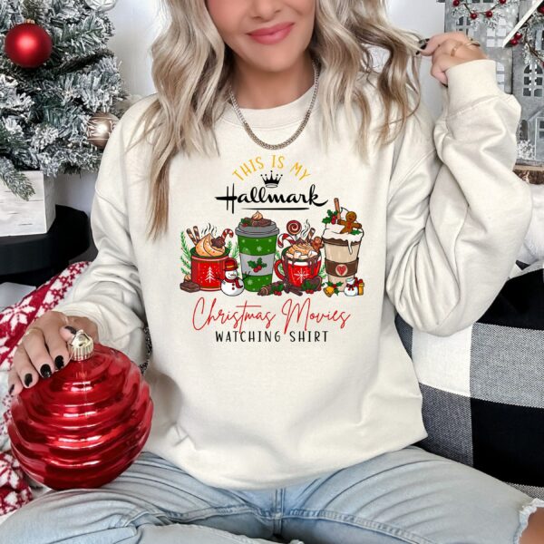 Hallmark Christmas Movie Watching Sweatshirt