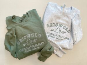 Griswold Tree Farm Embroidered Sweatshirt