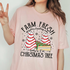 Farm Fresh Christmas Tree Cakes Sweatshirt