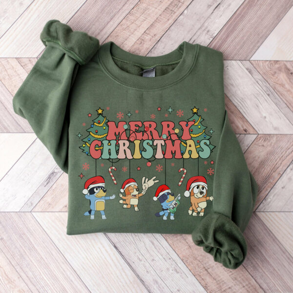 Christmas Bluey And Bingo Family Shirt