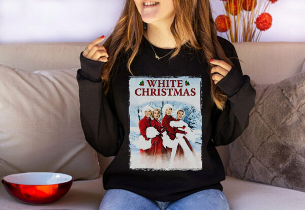 Vintage White Christmas Movie 1954 Sweatshirt