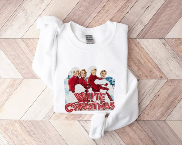 Retro Christmas Song Movie 1954 Sweatshirt