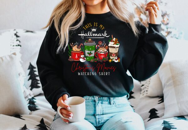 Hallmark Christmas Movie Watching Sweatshirt