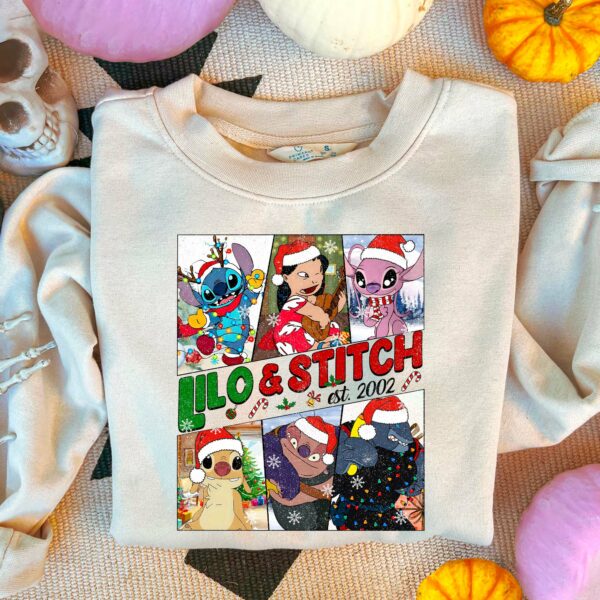 Lilo And Stitch Christmas Sweatshirt