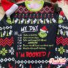 Miller Lite Snowflakes Ugly Christmas Sweater