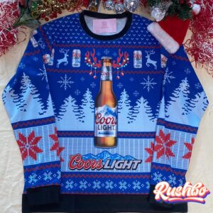 Miller Lite Ugly Christmas Sweater