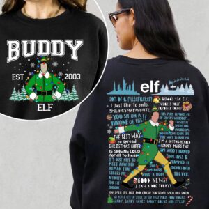 Buddy Elf Christmas 2-sided Sweatshirt