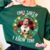 OMG SANTA Buddy The Elf Funny Christmas Sweatshirt