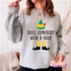 Buddy Elf Checkered Christmas Sweatshirts