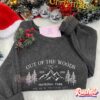 Taylor Swift We Can Leave The Christmas Light Embroidery Sweatshirts