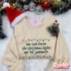 Taylor Swift Out Of The Woods Christmas Embroidery Sweatshirts