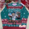 Miller Lite Snowflakes Ugly Christmas Sweater