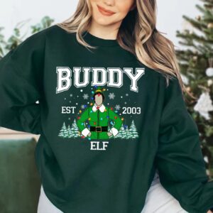 Buddy Elf Christmas 2-sided Sweatshirt