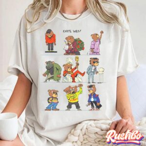 Kanye West Bears Albums Cute T-shirt Sweatshirt Hoodies
