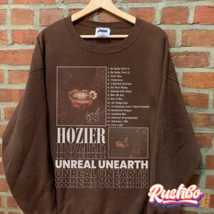 Vintage Hozier Unreal Unearth Tshirts