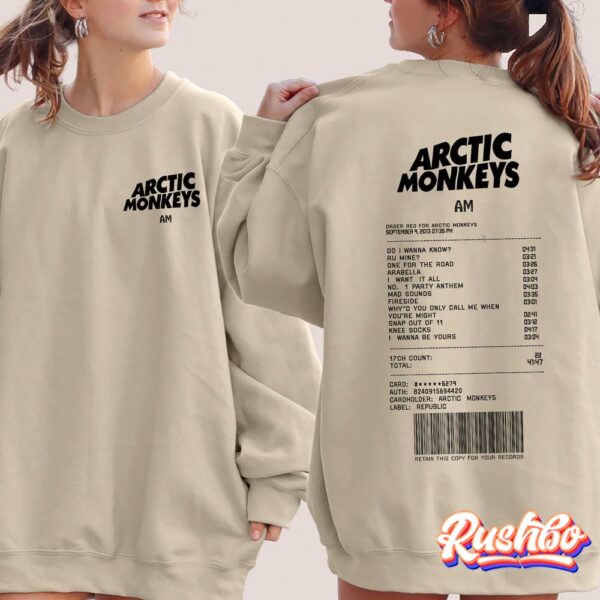 Arctic Monkeys 2024 Tour Music Concert T-shirt Sweatshirt Hoodies