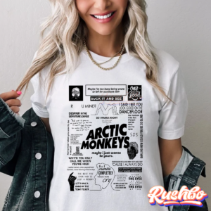 Arctic Monkeys Tshirt Sweatshirt Hoodie Retro