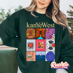 Kanye West Albums Vintage T-shirt Sweatshirt Hoodies