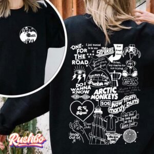 Arctic Monkeys 2024 Tour Music Concert Vintage T-shirt Sweatshirt Hoodies