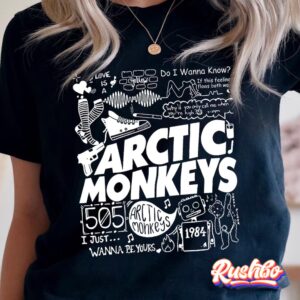 Arctic Monkey Album Lyrics 2024 Tour T-shirt Sweatshirt Hoodies