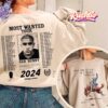 Bad Bunny Signature Best Album Most Wanted Tour 2024 T-Shirt