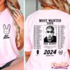 Bad Bunny Nadie Sabe Lo Que Va A Pasar Mañana Tour 2024 2sided T-shirt