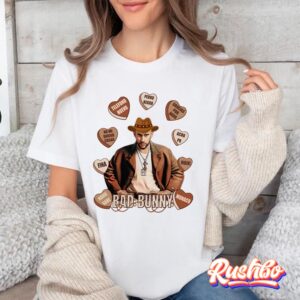 Bad Bunny Valentines Day Vintage T-shirt Sweatshirt Hoodie