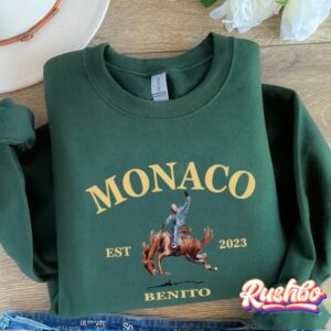 Bad Bunny Monaco Est 2023 T-shirt Sweatshirt Hoodie