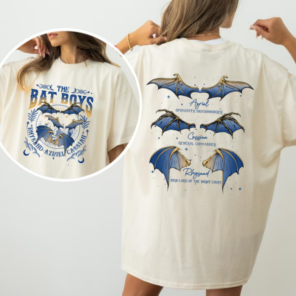 Bat Boys Acotar Night Court Tshirt Sweatshirt Hoodie