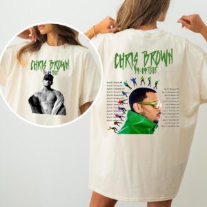 Chris Brown 2-sided Unisex T-shirt Sweatshirt Hoodie