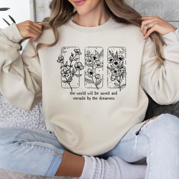 Throne Of Glass Flowers Tshirt Sweatshirt Hoodie