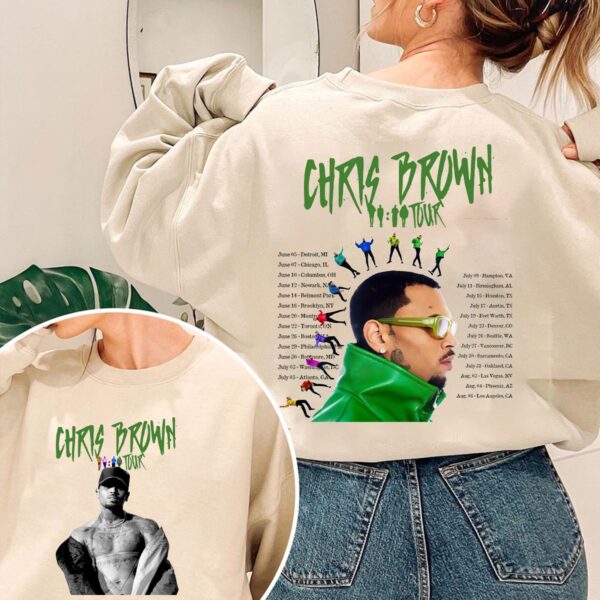 Chris Brown 2-sided Unisex T-shirt Sweatshirt Hoodie