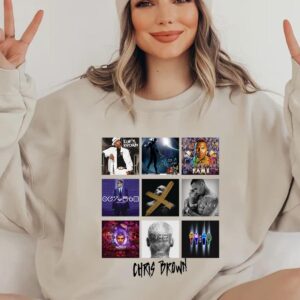 Albums Vintage Chris Brown Unisex T-shirt Sweatshirt Hoodie