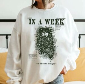 Hozier In a week retro Tshirt Sweatshirt Hoodie