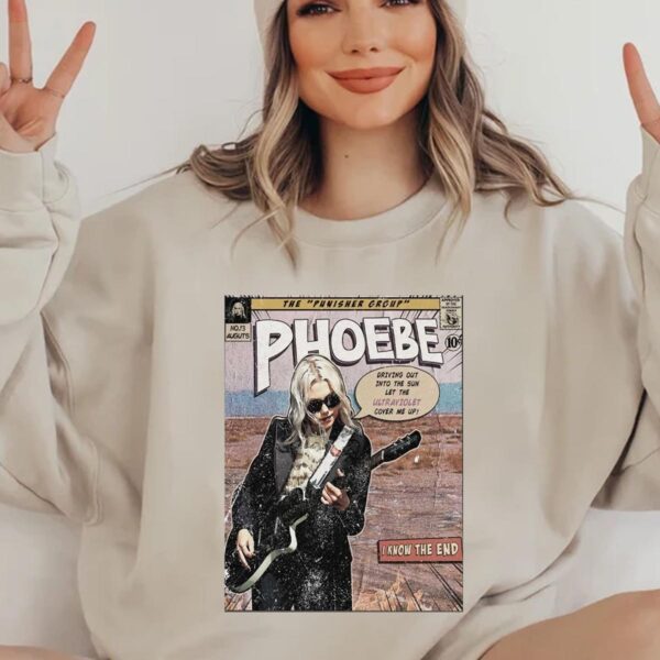 Poster Vintage Phoebe Bridgers Unisex T-shirt Sweatshirt Hoodies