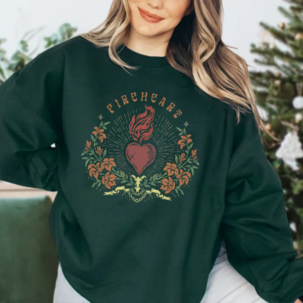 Fire Heart Acotar Tshirt Sweatshirt Hoodie