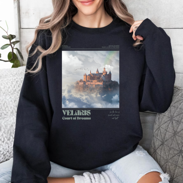 Velaris Court Of Dreams Tshirt Sweatshirt Hoodie